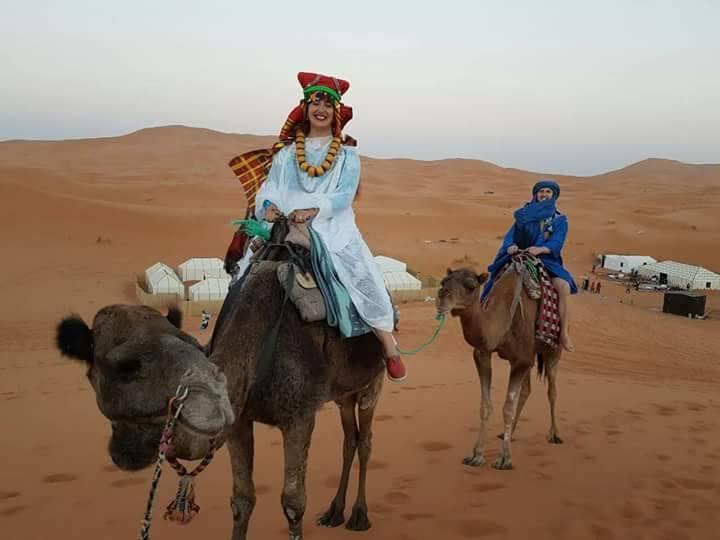 Riad Desert Camel メルズーガ エクステリア 写真
